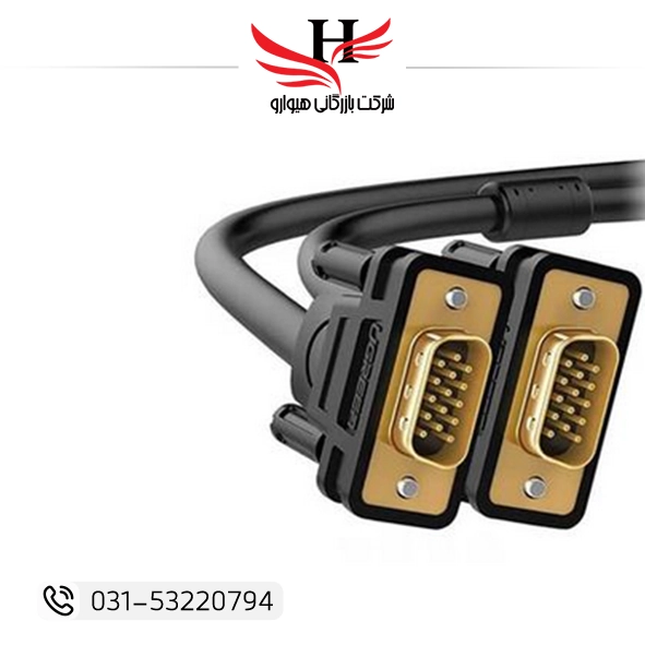 کابل VGA X4TECH 5 متری 3+9 مناسب مانیتور و ویدئو پروژکتور